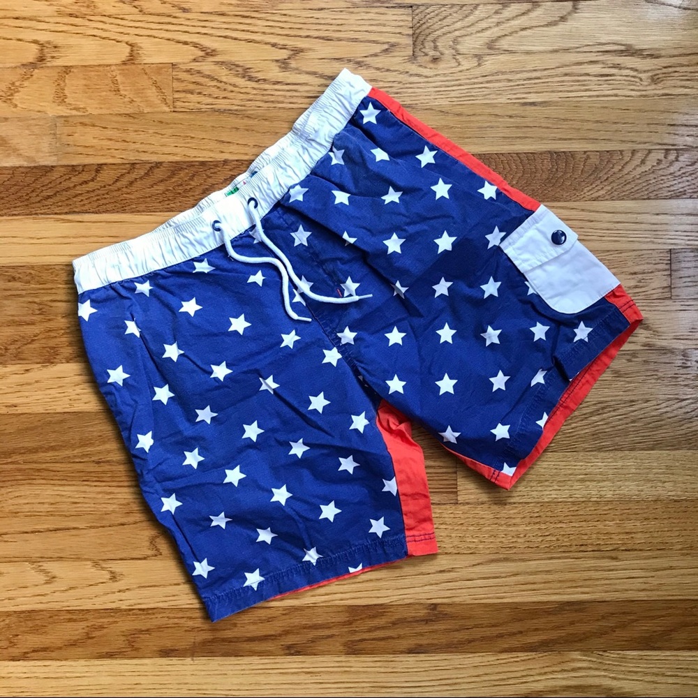 American Flag Board Shorts